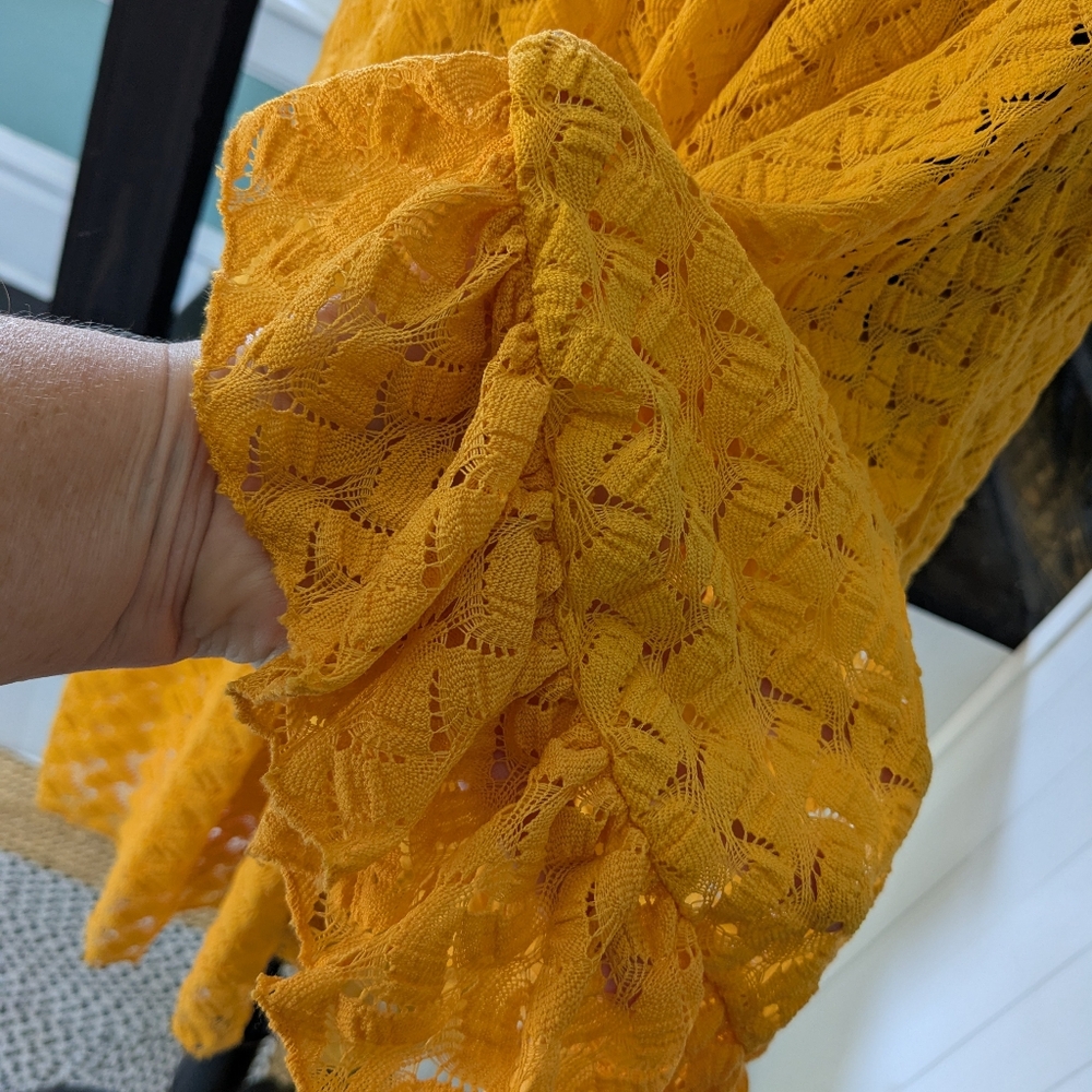 Yellow Women's Top - Picture 4 of 5